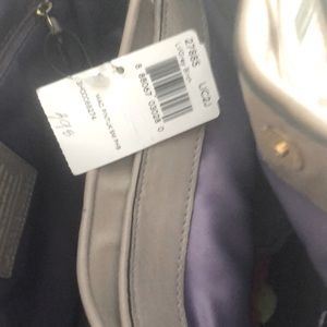 Coach  grey birch satchel with compartments